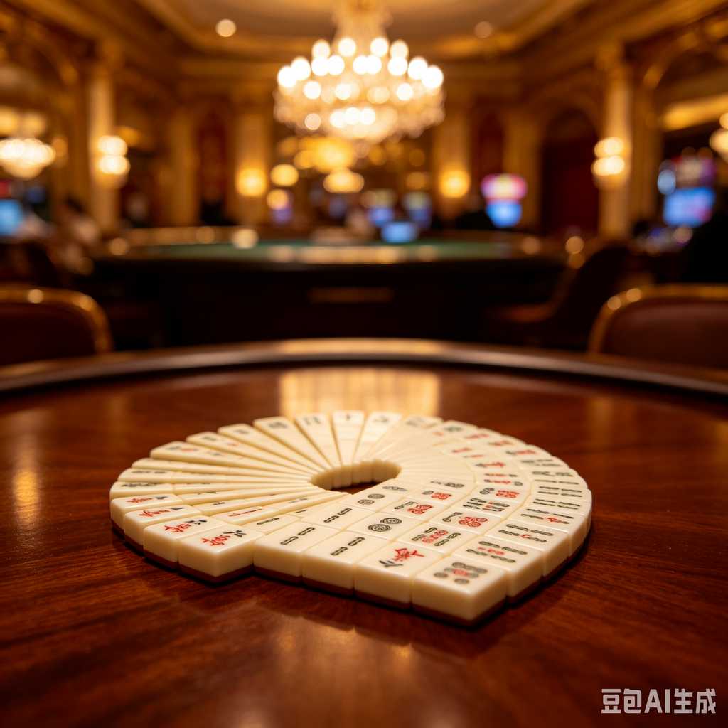 modern oriental mahjong set